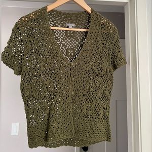 Coastal Gma Crochet Top